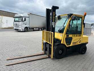 Használt targonca HYSTER 3,6m / nur 3.510h DIESEL VIERRADFRONTSTAPLER (13040311)