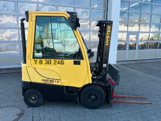 Használt targonca HYSTER 4.45m / nur 467h DIESEL VIERRADFRONTSTAPLER (13044739)