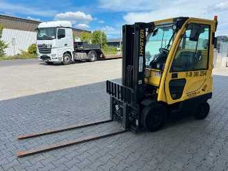 Használt targonca HYSTER 4.45m / nur 812h DIESEL VIERRADFRONTSTAPLER (13045170)