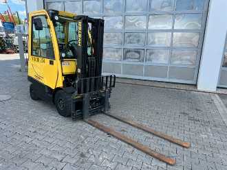Használt targonca HYSTER 4.45m / nur 812h DIESEL VIERRADFRONTSTAPLER (13045170)
