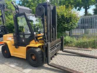 Használt targonca HYSTER H 6.00 XL 4650 DIESEL VIERRADFRONTSTAPLER (13053387) backdrop