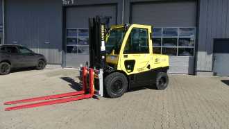 Használt targonca HYSTER H5.50FT DIESEL VIERRADFRONTSTAPLER (13045817) backdrop
