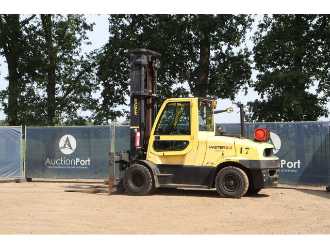 Használt targonca HYSTER H8.0FT GAS VIERRADFRONTSTAPLER (13047555)