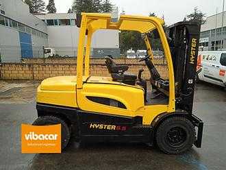 Használt targonca HYSTER J5.5XN6 ELEKTRO VIERRADFRONTSTAPLER (13003188) backdrop