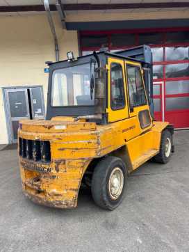 Használt targonca JUNGHEINRICH DFG 80 DIESEL VIERRADFRONTSTAPLER (13043250)