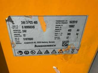 Használt targonca JUNGHEINRICH ECE 225 Baujahr 2019 Stunden 3000 2x vorhanden ELEKTRO NIEDERHUBKOMMISSIONIERER (13039536)