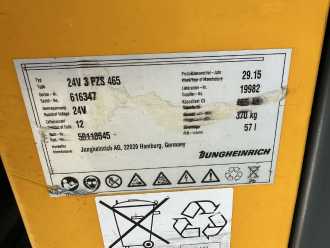 Használt targonca JUNGHEINRICH ECE 310 Baujahr 2015/ HH 0,7M Stunden 4005 ELEKTRO NIEDERHUBKOMMISSIONIERER (13000290)
