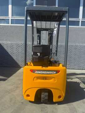 Használt targonca JUNGHEINRICH EFG 115 Baujahr 2007 / HH 4500 Stunden 3549 ELEKTRO DREIRADFRONTSTAPLER (13045055)