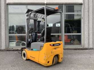 Használt targonca JUNGHEINRICH EFG 115 ELEKTRO DREIRADFRONTSTAPLER (13064822)