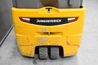 Használt targonca JUNGHEINRICH EFG 215 /58991/ ELEKTRO DREIRADFRONTSTAPLER (13070398)