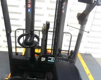 Használt targonca JUNGHEINRICH EFG 215 D-PLT GE 120-464 DZ LI ION ELEKTRO VIERRADFRONTSTAPLER (13072239)