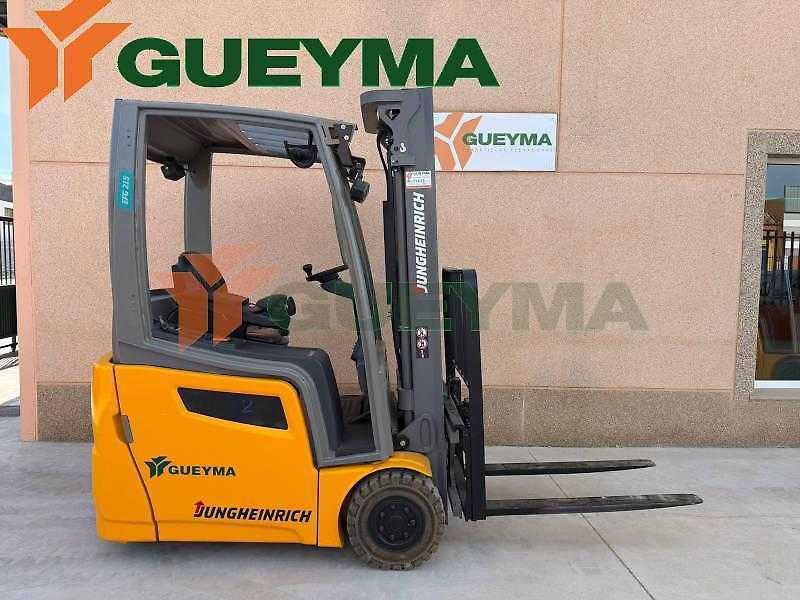 Használt targonca JUNGHEINRICH EFG-215 ELEKTRO DREIRADFRONTSTAPLER (13050278)