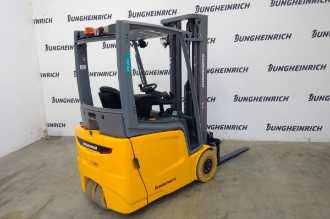 Használt targonca JUNGHEINRICH EFG 215 SP GE 115-500 DZ ELEKTRO VIERRADFRONTSTAPLER (12969954)