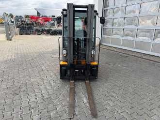 Használt targonca JUNGHEINRICH EFG 215 / Triplex: 4.25m! / SS / nur 716h! ELEKTRO VIERRADFRONTSTAPLER (13024792)