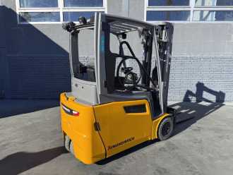 Használt targonca JUNGHEINRICH EFG 216 Baujahr 2018/ Stunden 6167 HH 4,64M ELEKTRO DREIRADFRONTSTAPLER (13069837)