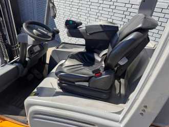 Használt targonca JUNGHEINRICH EFG 216 Baujahr 2022/ Stunden 2263 Akku 2023/ TOP ZUSTAND ELEKTRO DREIRADFRONTSTAPLER (13062499)