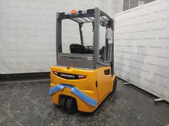 Használt targonca JUNGHEINRICH EFG 216 SP GE 115 464 DZ ELEKTRO VIERRADFRONTSTAPLER (13065604) backdrop