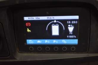 Használt targonca JUNGHEINRICH EFG 216 k /58059/ ELEKTRO DREIRADFRONTSTAPLER (13046612)