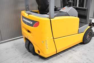 Használt targonca JUNGHEINRICH EFG 216 kn /57650/ ELEKTRO DREIRADFRONTSTAPLER (13066212)