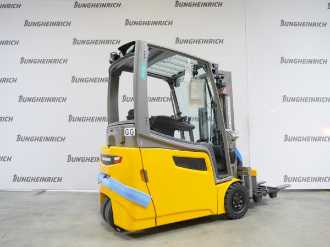 Használt targonca JUNGHEINRICH EFG 216k DP GE 115-290 ZZ ELEKTRO VIERRADFRONTSTAPLER (13068219)