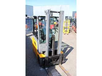 Használt targonca JUNGHEINRICH EFG 216k ELEKTRO VIERRADFRONTSTAPLER (13059780)