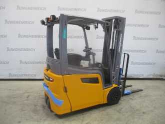 Használt targonca JUNGHEINRICH EFG 216k MP GE 115-480 DZ ELEKTRO VIERRADFRONTSTAPLER (13074763)