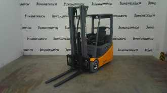 Használt targonca JUNGHEINRICH EFG 216k SP GE 115-500DZ ELEKTRO VIERRADFRONTSTAPLER (13072309) backdrop