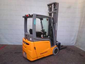 Használt targonca JUNGHEINRICH EFG 216k SP GE 115-650 DZ ELEKTRO VIERRADFRONTSTAPLER (13021299)
