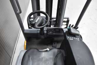 Használt targonca JUNGHEINRICH EFG 218 /58580/ ELEKTRO DREIRADFRONTSTAPLER (13064241)
