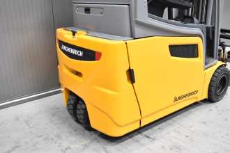 Használt targonca JUNGHEINRICH EFG 218 /58580/ ELEKTRO DREIRADFRONTSTAPLER (13064241)