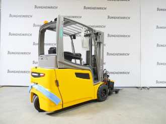 Használt targonca JUNGHEINRICH EFG 218 SP G+ZVG 120-425 DZ ELEKTRO VIERRADFRONTSTAPLER (12967960)