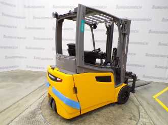 Használt targonca JUNGHEINRICH EFG 218 SP G+ZVG 160-310 ZZ ELEKTRO VIERRADFRONTSTAPLER (12927277)