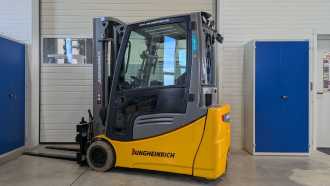 Használt targonca JUNGHEINRICH EFG 220 G120-480DZ ELEKTRO DREIRADFRONTSTAPLER (13072487)
