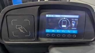 Használt targonca JUNGHEINRICH EFG 220 G120-480DZ ELEKTRO DREIRADFRONTSTAPLER (13074477)