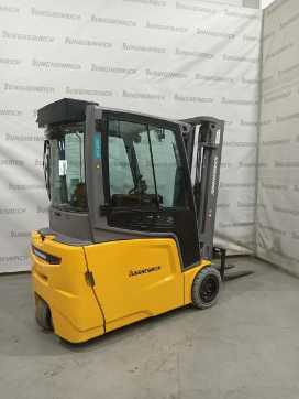 Használt targonca JUNGHEINRICH EFG 220 SP GE 115-470DZ ELEKTRO VIERRADFRONTSTAPLER (13072223)