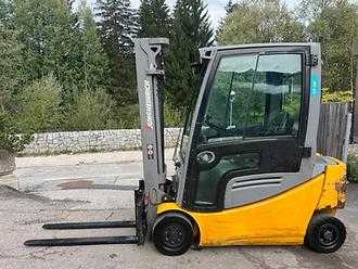 Használt targonca JUNGHEINRICH EFG 316 - 464DZ ELEKTRO VIERRADFRONTSTAPLER (13068226)