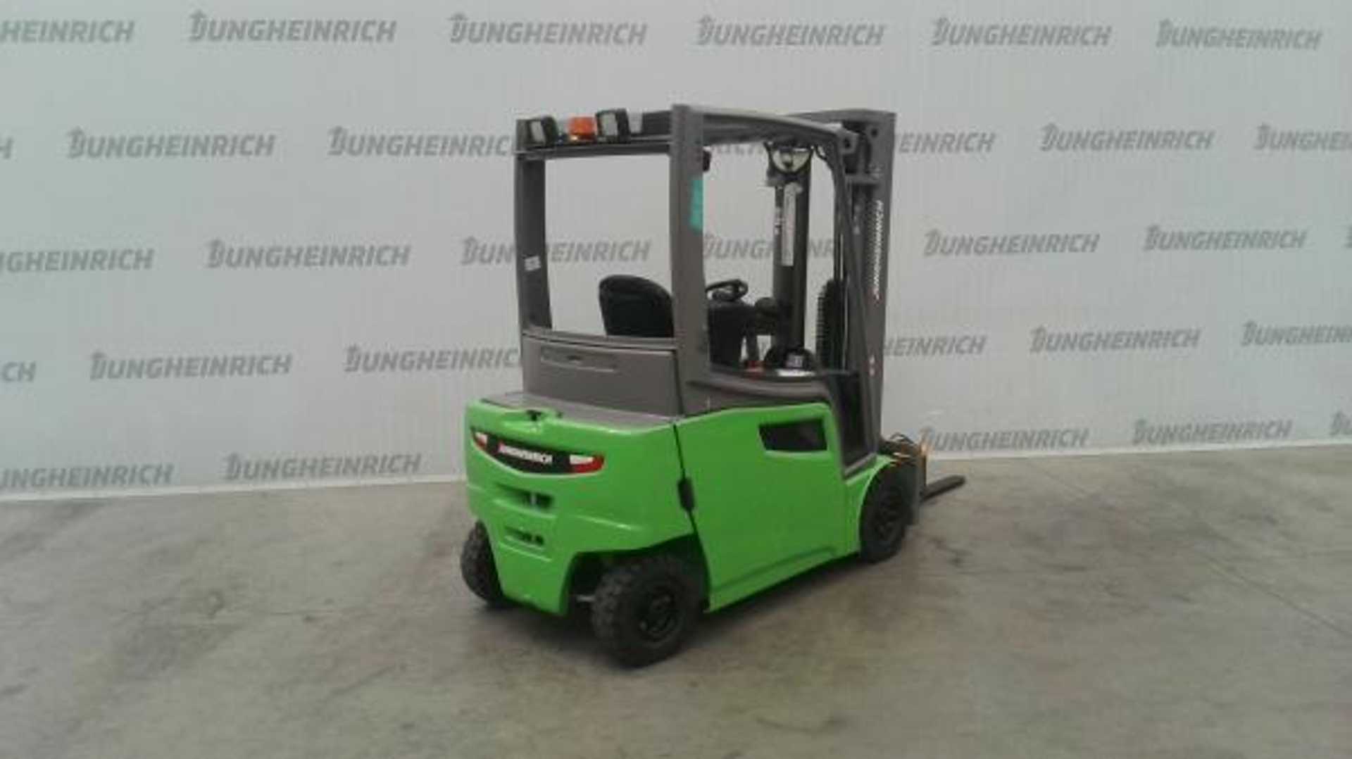 Használt targonca JUNGHEINRICH EFG 316 SP GE 115-464 DZ ELEKTRO VIERRADFRONTSTAPLER (12914790)