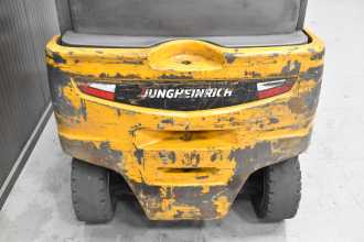 Használt targonca JUNGHEINRICH EFG 316 k /58569/ ELEKTRO VIERRADFRONTSTAPLER (13064976)