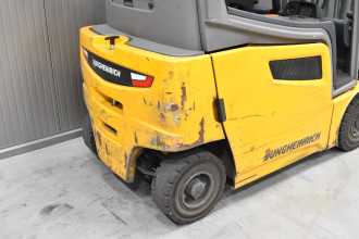 Használt targonca JUNGHEINRICH EFG 316 k /59422/ ELEKTRO VIERRADFRONTSTAPLER (13075570)
