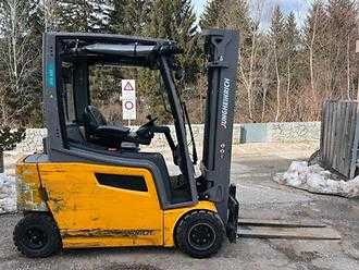 Használt targonca JUNGHEINRICH EFG 320 - 464DZ ELEKTRO VIERRADFRONTSTAPLER (13055971)