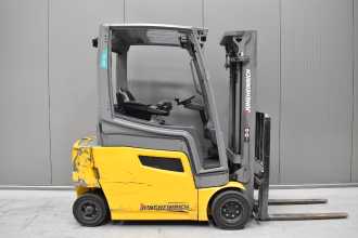 Használt targonca JUNGHEINRICH EFG 320 /58915/ ELEKTRO VIERRADFRONTSTAPLER (13069528)