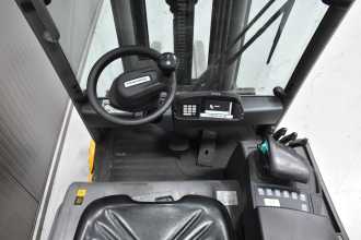 Használt targonca JUNGHEINRICH EFG 320 /58986/ ELEKTRO VIERRADFRONTSTAPLER (13070400)