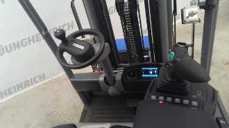 Használt targonca JUNGHEINRICH EFG 320 MP G+E 115-440 DZ ELEKTRO VIERRADFRONTSTAPLER (12979321)