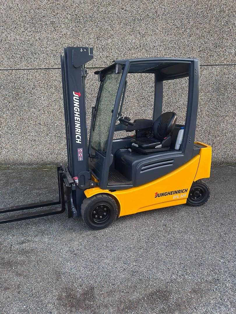Használt targonca JUNGHEINRICH EFG 320 NEW BATTERY ELEKTRO VIERRADFRONTSTAPLER (13053593)