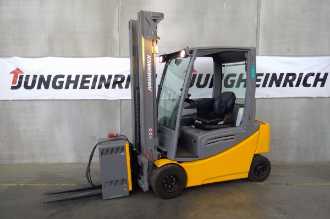 Használt targonca JUNGHEINRICH EFG 320 SP GE 115-550 DZ ELEKTRO VIERRADFRONTSTAPLER (13048990)