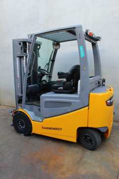 Használt targonca JUNGHEINRICH EFG 425 470 DZ ELEKTRO VIERRADFRONTSTAPLER (13069255)
