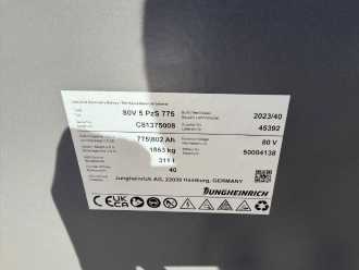 Használt targonca JUNGHEINRICH EFG 425 / Triplex 5500 mm / NEUGERÄT ELEKTRO VIERRADFRONTSTAPLER (13068275)