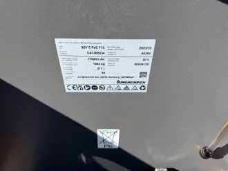Használt targonca JUNGHEINRICH EFG 425 / Triplex 5500 mm / NEUGERÄT ELEKTRO VIERRADFRONTSTAPLER (13068276)
