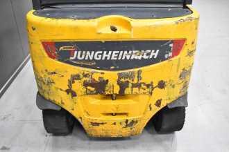 Használt targonca JUNGHEINRICH EFG 430 k /56101/ ELEKTRO VIERRADFRONTSTAPLER (13030876)