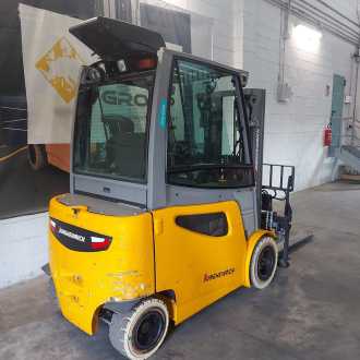 Használt targonca JUNGHEINRICH EFG 430K ELEKTRO VIERRADFRONTSTAPLER (13059556)